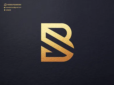 Monogram BS Logo Design awesome branding design design logo dubai enwirto graphic design icon illustration letter lettering logo logos minimal monogram newyork