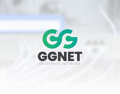 Logo Design GGNET NETWORK branding creative design graphic design logo network technology vector visual