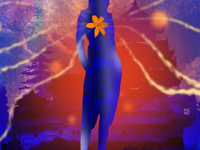 The tiger flower ✨ designer graphic design illustrator