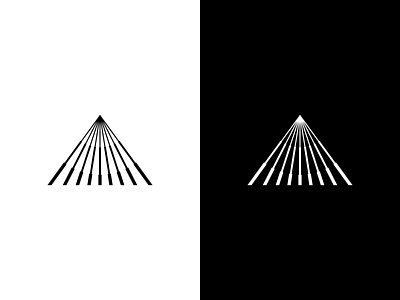 Triangle Logomark abstract branding corporate depth graphic design icon identity lines logo design logomark mark minimal modern symbol triangle visual