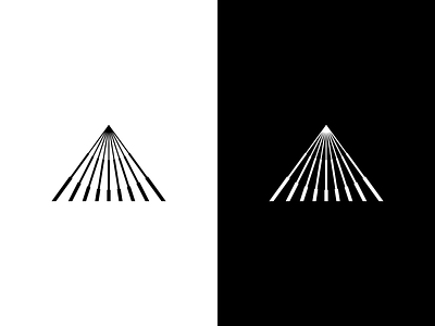 Triangle Logomark abstract branding corporate depth graphic design icon identity lines logo design logomark mark minimal modern symbol triangle visual