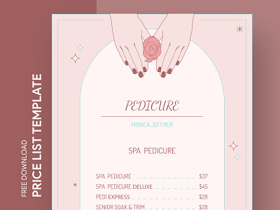 Nail Price List Free Google Docs Template beauty beauty price list business docs document free google docs templates free template free template google docs google google docs list nail price list price price list pricelist print printing salon spa template