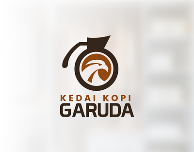 Logo Design Kedai Kopi Garuda brand coffee company design identity logo shop visual