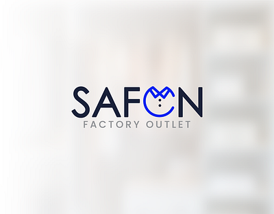 Logo Design SAFON brand company design fashion identity logo outlet visual