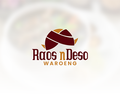 Logo Design Raos nDeso brand company culture design food identity indonesia java logo restaurant visual