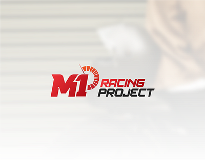 Logo Design M1 Racing Project brand design identity logo moto racing speed visual