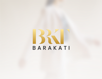 Logo Design Barakati brand company cosmetic design facial fashion girl identity logo visual woman