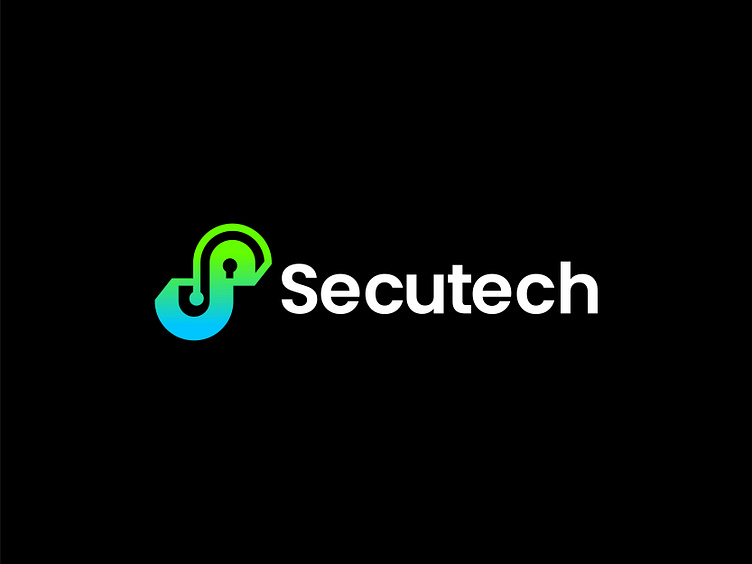 Modern S Letter Secutech Technology Company Logo Design by MD Abdul ...