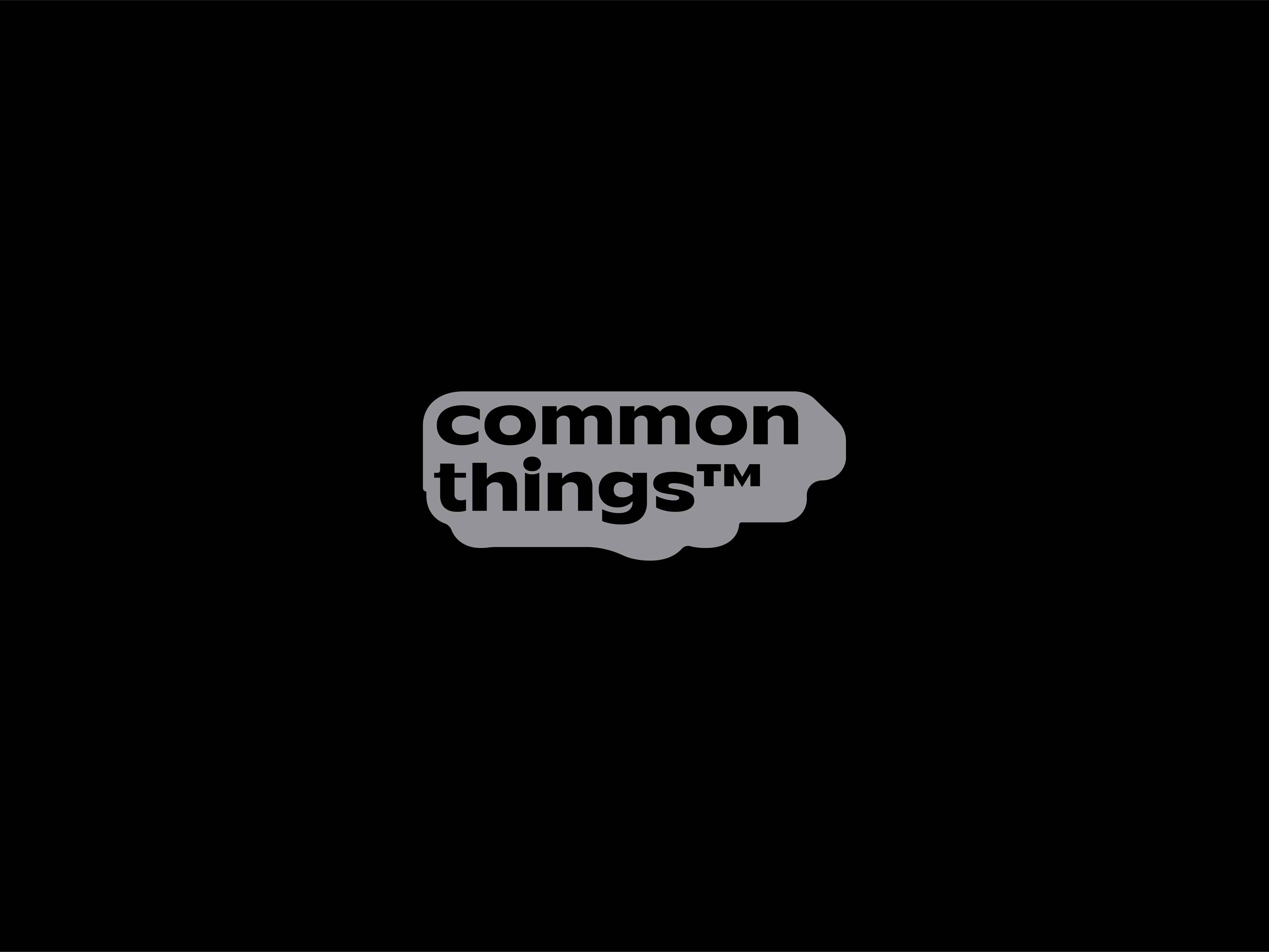 Common Things - Logo concept concept logo graphic design logo playful logo shadow logo visual identity