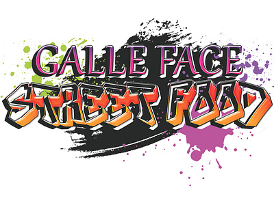 GALLE FACE STREET FOOD BRAND NAME branding graphic design logo