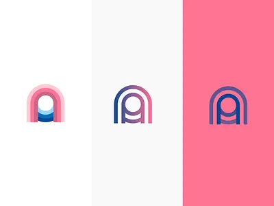 A symbolism a b c d e f g h i j k l m n branding business circle color concept gradient hole icon idea lines logo logotype mark minimal modern o p q r s t u v w x y z shape symbol trademark