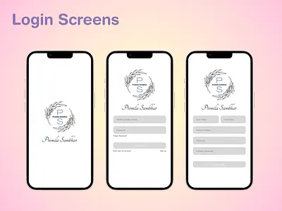 Promila Sambhar: An e-commerce App Concept app concept app design branding content design design ecommerce ecommerce app ethnicwear fashion figma ios minimal mobile mobile design mockup product design style trend ui ux design