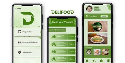 Delifood - Healthy Food Delivery Order ui