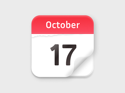 Calendar - App icon redesign concept #37 - Large app branding design graphic design illustration logo typography ui ux vector