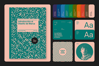 Chutes – Mr Marcel School branding design system graphic design