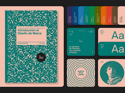 Chutes – Mr Marcel School branding design system graphic design