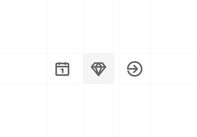 Pricing Icons 24px arrow calendar diamond icons outline