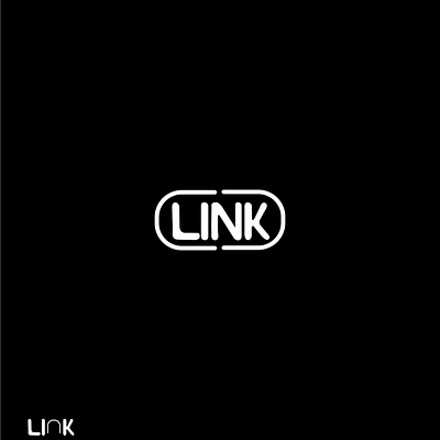 LINK MINIMALIST LOGO dribble graphic design link logo logo logo design logo designer minimalist logo