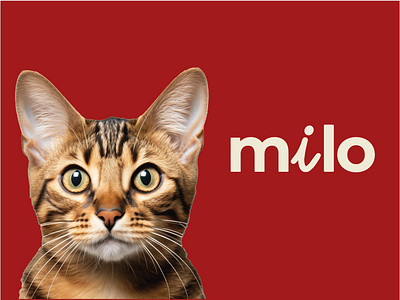 Milo Pet Food branding food logo pet