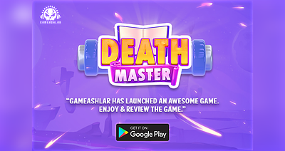 Death Master Game UI 2d game 3d game ui death knife death master death note game ui game uiux hypercasual game kill note