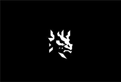Dragon 🐉 dragon head logo reptiles