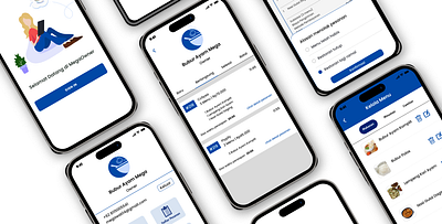 MegaFood for Owner - Food Delivery Mobile App desain mobile app food delivery ui ux