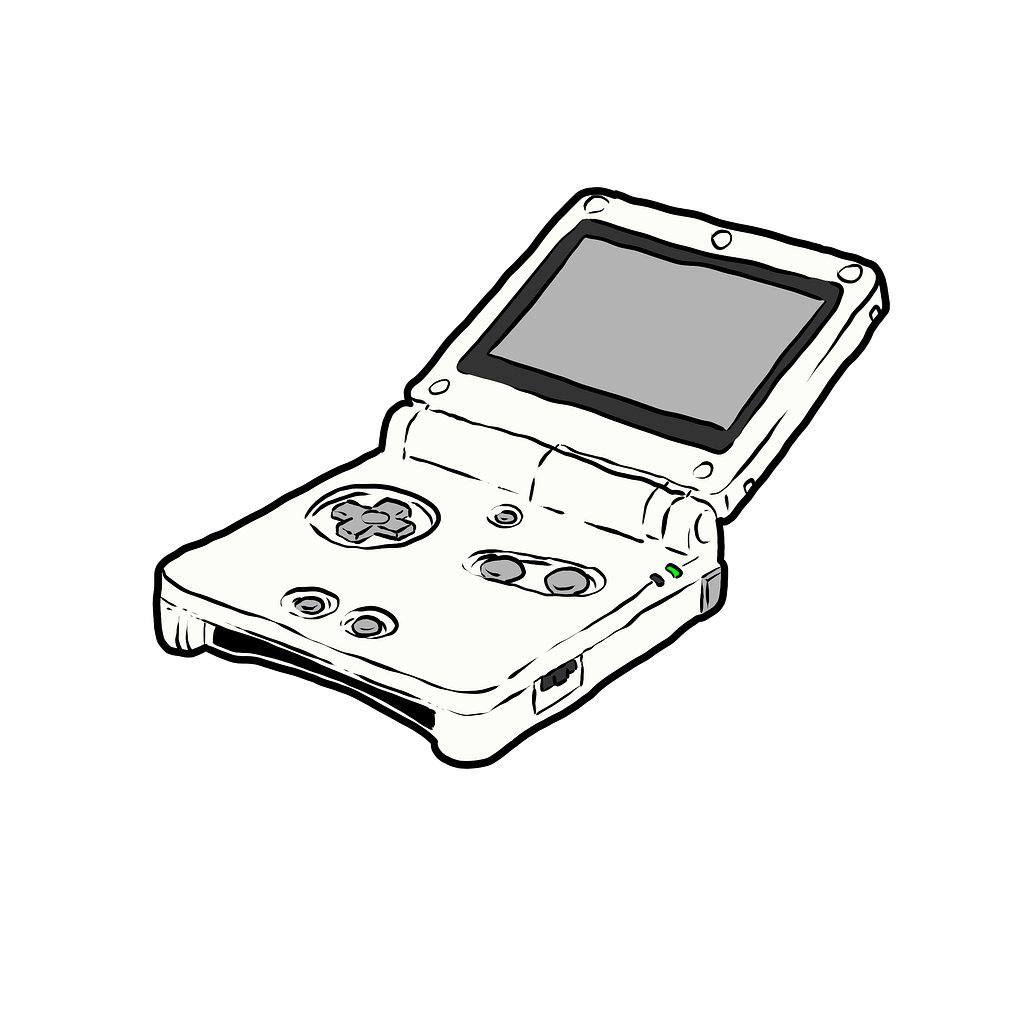 Game boy Advanced SP - 2003 by Jynos on Dribbble