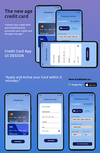 🌟 Digital Wallet Delight: A Futuristic Android Interface 📱" branding fintech graphic design ui