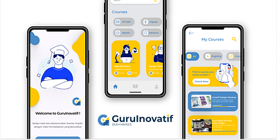 Guru Inovatif by Hafecs online Course Mobile desain mobile app ui ux