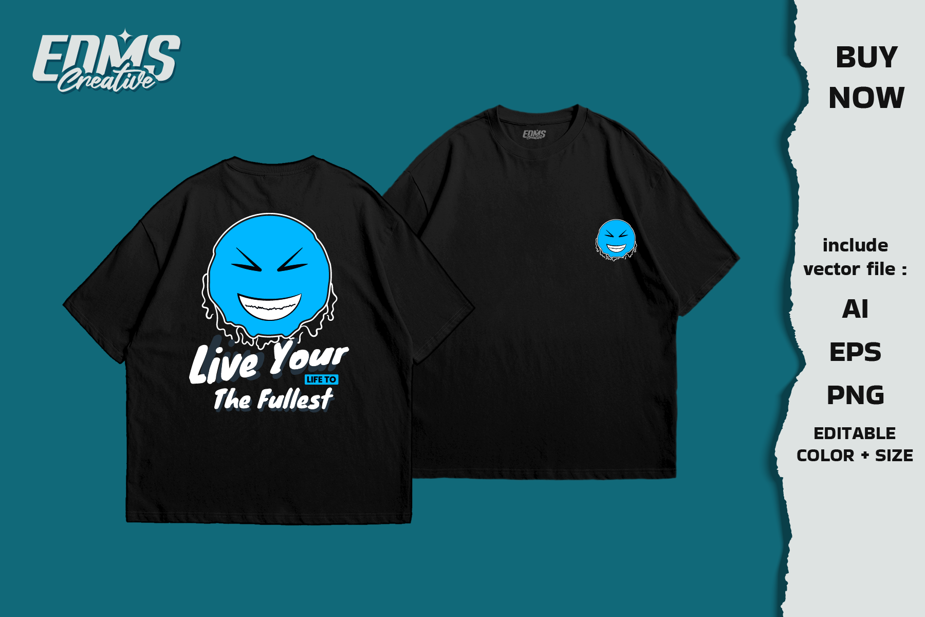 Live Your Life to the Fullest abstract design absurd design adobe illustrator apparel artwork character design clothing design emoticon lettering lifestyle merchandise design poster design retro design sport design sticker design streetwear tshirt design tshirt design tshirt logo typography tshirt design vintage design