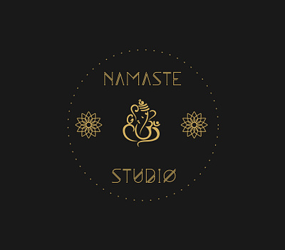 Logotype for yoga studio design graphic design logo yoga