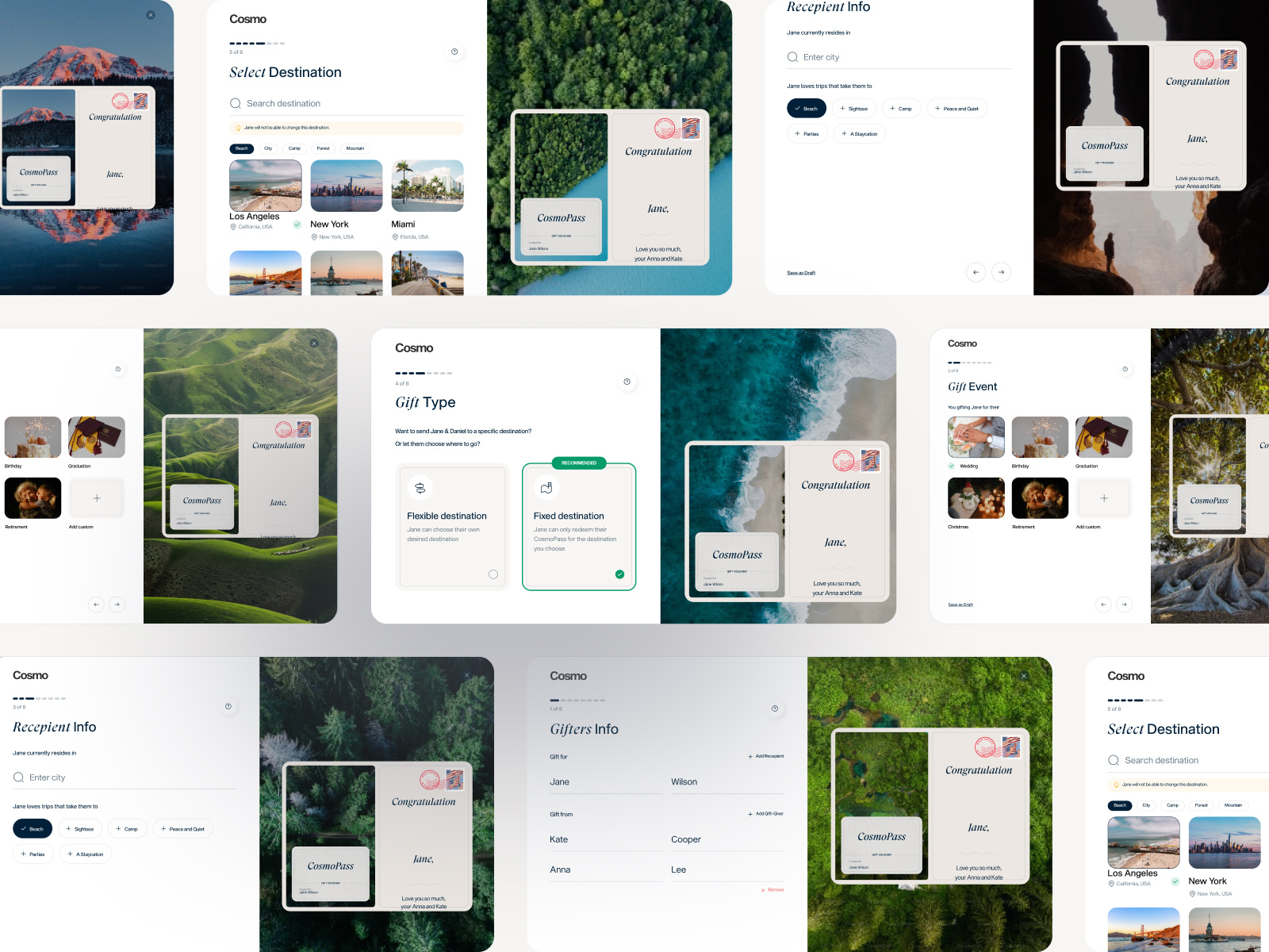 Example of Website UX/UI Design (Multi Page Design)