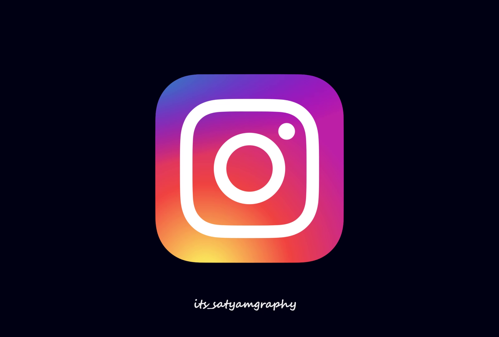 Instagram logo animation by Satyam kumar on Dribbble