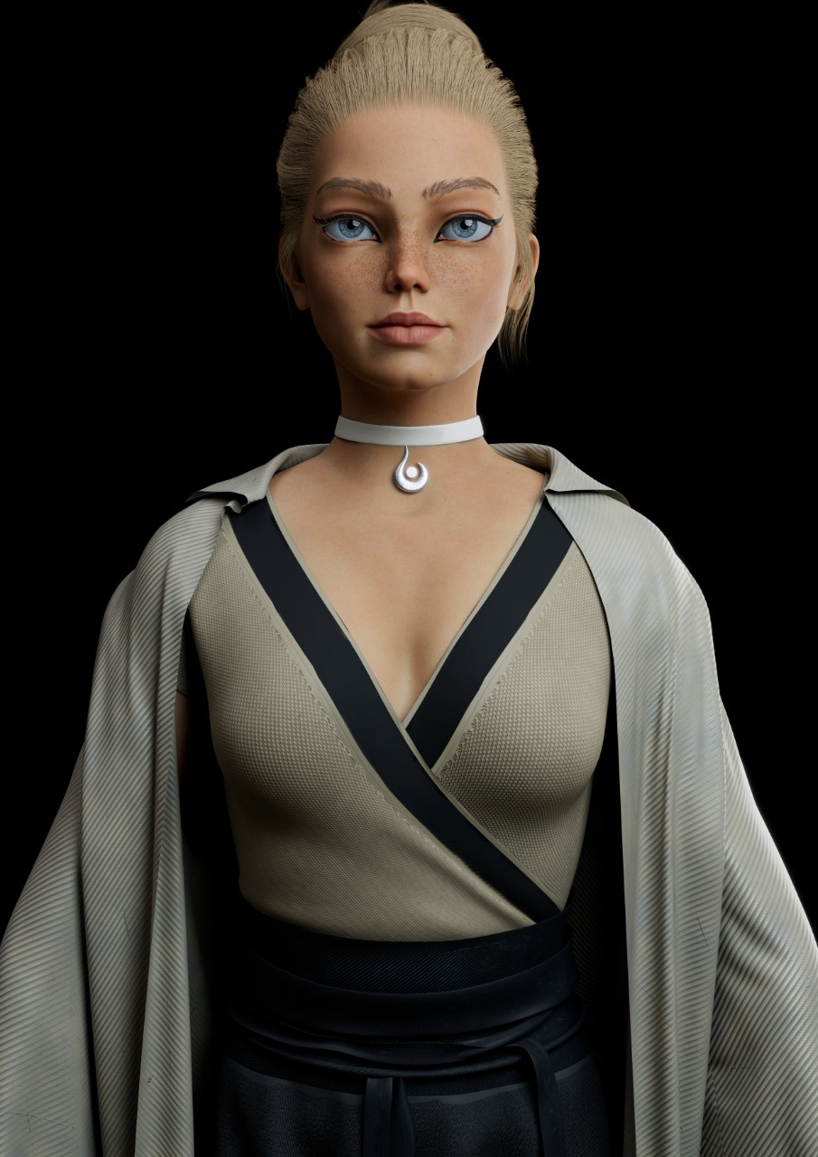 Air warrior - Elemundo GAMEPLAY 3d 3d modeling animation cgi character design design fantasy gameplay warrior zbrush