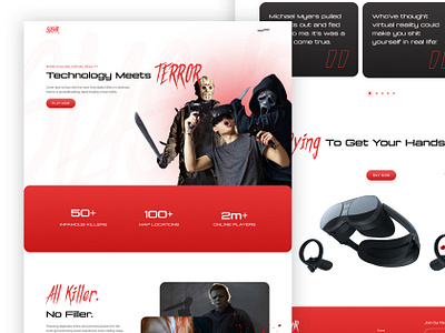 Technology Meets Terror - Mocktober 2023 challenge mocktober responsive ui web