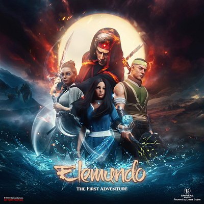 Elemundo 3d 3d modeling animation character design design elemundo fantasy gameplay graphic design zbrush