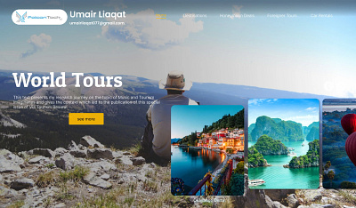 Travelling Website Design 🌍✈️ branding dribbbledesign travelportal ui userexperience webdesign webdevelopment worlddestinations