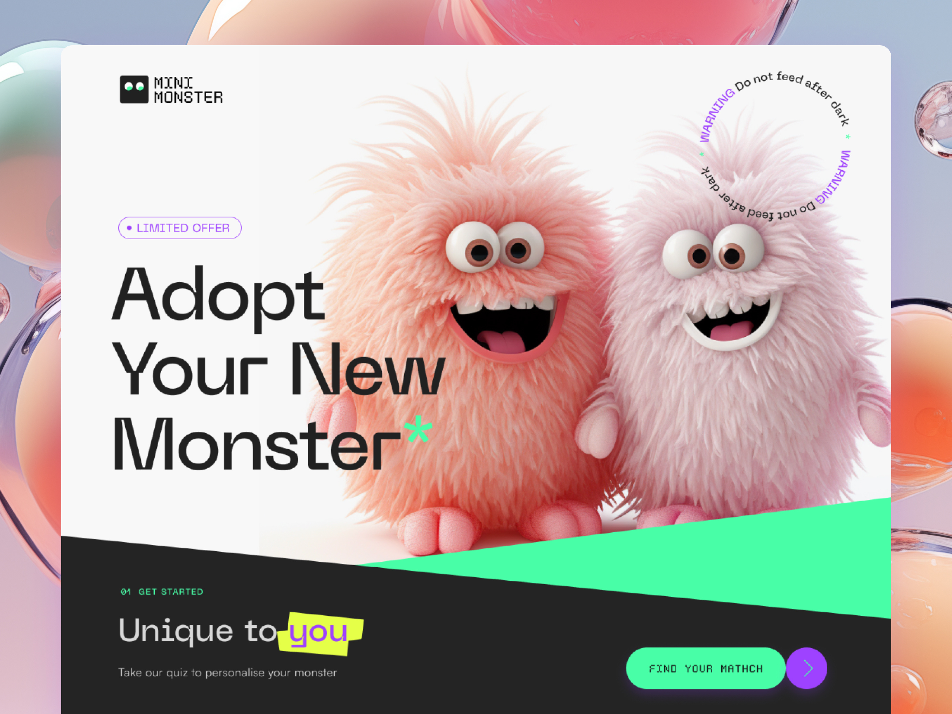 Example of Mini Monster – Mocktober 2023