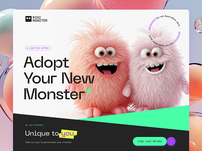 Mini Monster – Mocktober 2023 graphic design mocktober