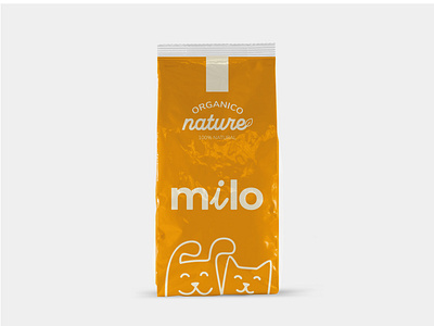 Packaging Design Milo Pet Food branding graphic design logo