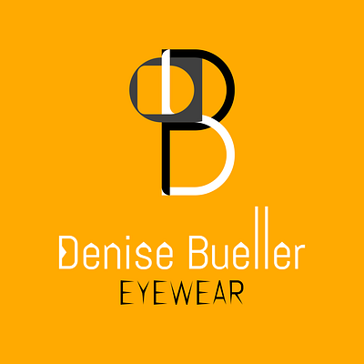 Denise Bueller Eyerewear advertising banner branding color flyer font style graphic design illustration logo minimalist motion graphics poster solicitation typography vector