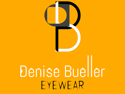 Denise Bueller Eyerewear advertising banner branding color flyer font style graphic design illustration logo minimalist motion graphics poster solicitation typography vector