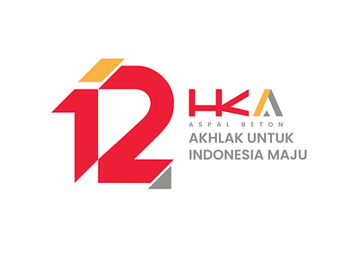 2ND - 12 th HKA ASPAL BETON (official) brand branding design graphic design illustration logo logos vector