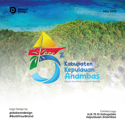 15 th Kab. Kep. Anambas (Unofficial) brand branding design graphic design illustration logo logos vector