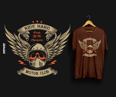 Motorcycle Rider Helmet car tshirt