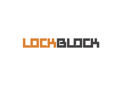 LockBlock Logo design adobe branding illustator illustration logo logodesign vector vectorart