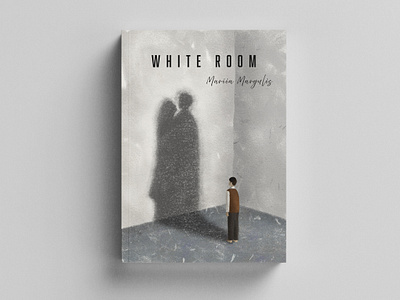 Book Cover For A Psychology Novell "White Room" book cover book illustration digital art graphic design illustration procreate typography