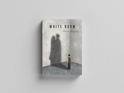 Book Cover For A Psychology Novell "White Room" book cover book illustration digital art graphic design illustration procreate typography