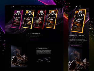 Chocolate Selling Website and Mobile Application 2024 buying chocolate design e commerce figma landing page sell selling top shot ui ux web design web page