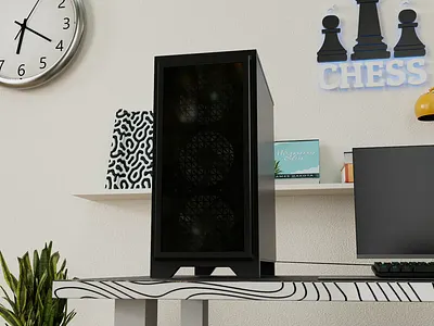 Realistic pc exploded animation 3d 3d animation 3d art 3d model 3d modeling animation branding commercial ads graphic design logo motion graphics product design product modeling